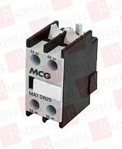 Вспомогательный контакт Артикул MA1DN20 от производителя MCG INDUSTRIAL