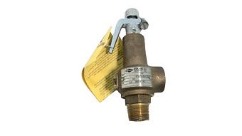 Клапан предохранительный SPENCE 0031EEA-125, бронзовый, 125 PSI, 1"