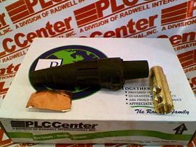 Разъем CAM-LOK E-Z, штекер female, 600В/400А, черный, EATON