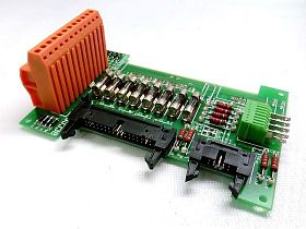 Модуль терминальной платы AS25-A53-PA1-ASS-C с 8 предохранителями