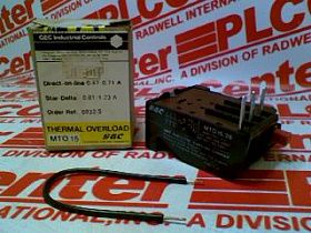 Тепловая перегрузка / нагреватель Артикул MTO15/28-0.71A от производителя GEC INDUSTRIAL