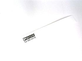 Маркерная карта SBS 2 5/7 5 для клеммных колодок, белая, 15x7.5 мм