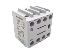 Вспомогательный контакт Allen Bradley 100-FA04, 4 NC, фронтальный монтаж