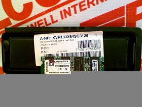 Карта памяти Артикул KVR133X64SC3/128 от производителя KINGSTON TECHNOLOGY