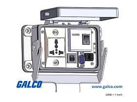 Mencom DUNGF-DB9M-RJ45-R-48