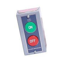 Кнопочная станция Allen Bradley 800S-2SEK, включение-выключение, 2 кнопки NO/NO