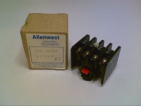 Дополнительный контактный блок ALLEN WEST U-4195105 2NO+2NC