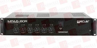 Аудиоусилитель Артикул MPA6-80R от производителя ECLER