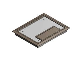 Steel City, a T & B Brand AFM6-CST-SW-BRN