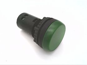 Лампа сигнальная BACO CONTROLS L20SC20M зеленая 130В 22мм