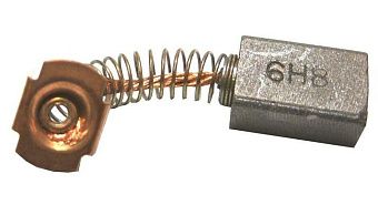 Щетка электродвигателя EURTON ELECTRIC 6.35x9.4x14.5 мм с шунтом 23 мм