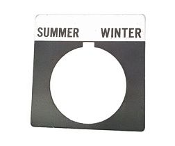 Табличка маркировочная Allen Bradley 800T-X552 "Лето-Зима", 30 мм