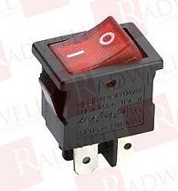 Миниатюрный клавишный выключатель Артикул RL-34-21/N-H-2-RE/BK-P4-1 от производителя M2B TECHNOLOGIES