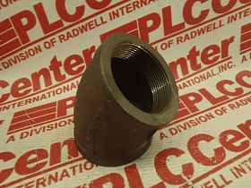 Фитинг колено 45° чугунный черный 2" WARD 2.BC45L