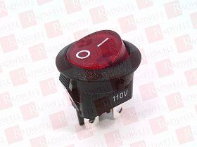 Миниатюрный клавишный выключатель Артикул RL-34R-21/N-H-2-RE/BK-P8-1 от производителя M2B TECHNOLOGIES