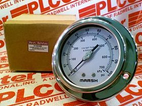 Пневматический манометр Артикул H10848R от производителя MARSH BELLOFRAM