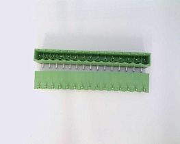 Клеммная колодка MSTBA 2,5/15-G Phoenix Contact, 15 контактов, угловая