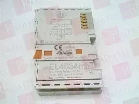 Модуль логического ввода-вывода постоянного тока Артикул EL4034 от производителя BECKHOFF