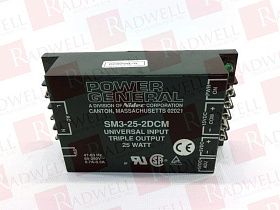 Источник питания Артикул SM3-25-2DCM от производителя POWER GENERAL