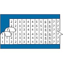 WC275-299S Маркер для проводов/терминалов от E Z CODE