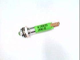 Светодиодный индикатор WAMCO WL-19080355, панельный, зеленый, 24В, 8мм, IP67