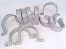 Зажим пластиковый GCC-610 двухсторонний, 2 дюйма, 10 шт.