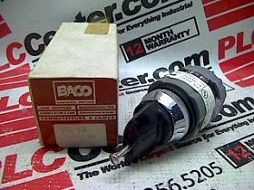 Поворотный переключатель BACO CONTROLS PR10-1101-A8, 10А, 300В, 2 позиции, 2 контакта