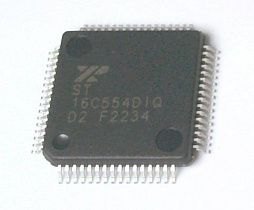 Контроллер последовательного ввода-вывода ST16C554DIQ64-F, 4 канала, PQFP64