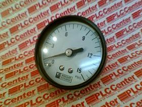 Манометр ASHCROFT UA20N4C, 0-15 PSI, 2", металлический корпус, 1/4"