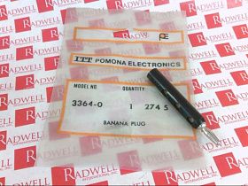 Штекер / розетка Артикул 3364-0 от производителя POMONA ELECTRONICS