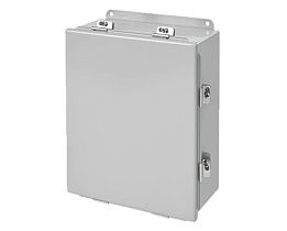 Распределительная коробка HOFFMAN A1614CHNF 406x356x152 мм, с плоской крышкой, NEMA 4/12/13
