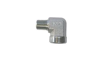 Адаптер угловой 90° стальной NPT 1/4" ВР/ВР Weatherhead C3409X4