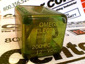 Реле / розетка Артикул 200-PC-2CY от производителя OMEGA ENGINEERING