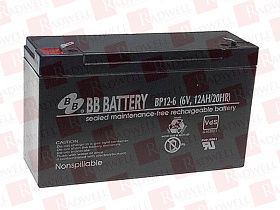 Аккумулятор Артикул BP12-6 от производителя BB BATTERY