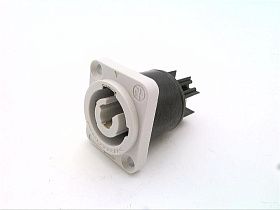 Силовой разъем Neutrik PowerCON NAC3MPB-1, панельный, 250В, 20А