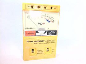 Аналоговый мегомметр B&K PRECISION 300, 1000В, 2000 МОм