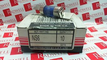 Артикул NS6 от производителя LAWSON FUSES