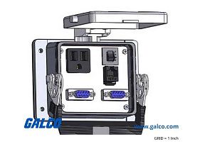 Mencom DP1-2DB9-RJ45-R-32