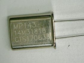 Кварцевый генератор EUROQUARTZ XO91050UITA 14.31818 МГц SMD 5x7мм