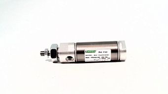 Пневматический цилиндр SPEEDAIRE 5TGA3, ход 25.4 мм, диаметр 27 мм, корпус из нержавеющей стали, 17.2 бар