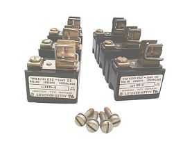 Блок предохранителей Allen Bradley 1491-N125, 3-полюсный, 0-30А, 250В
