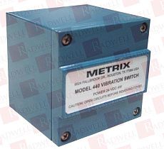 Вибрационный переключатель Артикул 440SR20000025 от производителя METRIX VIBRATION