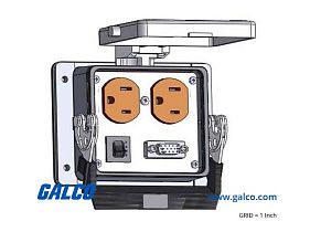 Mencom DP-DDB15-R-32