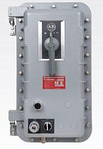 Пускатель нереверсивный Allen Bradley 509-BHD, NEMA 3R/7/9, Size 1, 115/120В, 60Гц