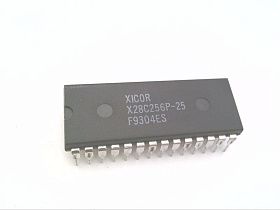 Микросхема памяти EEPROM X28C256P-25 XICOR 32Кx8 бит 250нс PDIP-28