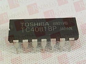 Интегральная микросхема Артикул TC4081BP от производителя TOSHIBA
