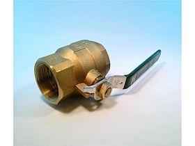 Кран шаровой латунный HAMMOND VALVE 8901-2, 2", 600 PSI WOG