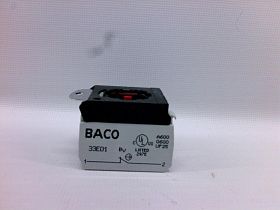 Клеммная колодка BACO CONTROLS 333E02 винтовая, 2NC, 3 позиции