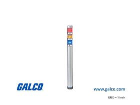 Patlite ME-302P-RYB+FB123