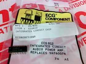 Интегральная микросхема Артикул ECG812 от производителя PHILIPS